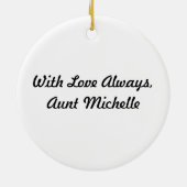 これは私が歩行者をいかに転がるかです セラミックオーナメント (裏面)