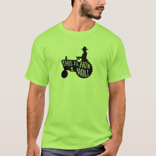 これは私が農家のスタイルをいかに転がるかです Tシャツ