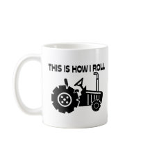 これは私が農業トラクターをいかに転がるかです