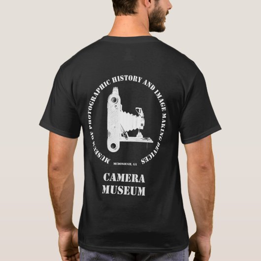 これは私が黒いTシャツをいかに転がるかです Tシャツ (裏面)