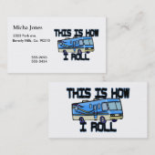 これは私がRVをいかに転がるかです 名刺 (正面/裏面)