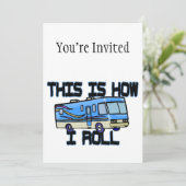 これは私がRVをいかに転がるかです 招待状 (スタンド正面)