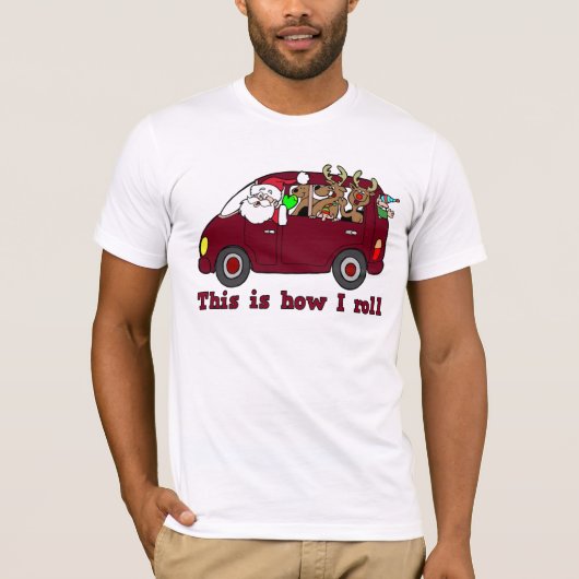 これは私がTシャツをいかに転がるかです Tシャツ (正面)