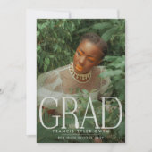 これは私だ |モダン高校卒業 |写真 案内状 (正面)