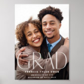 これは私だ | モダン GRADフェード文字 |フォトスクール ポスター (正面)