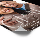 これは私だ | モダン GRADフェード文字 |フォトスクール ポスター (角)