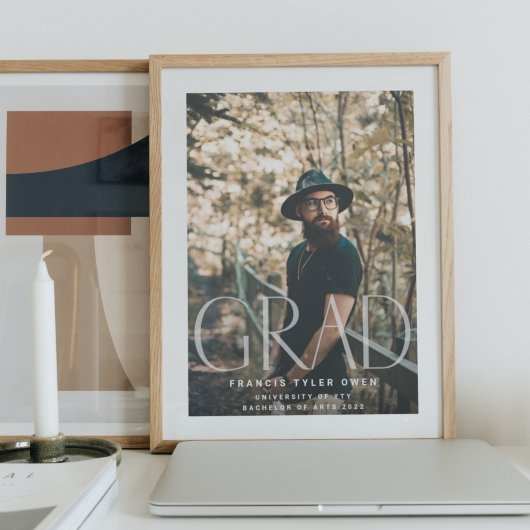 これは私だ | モダン GRADフェード文字 |フォトスクール ポスター