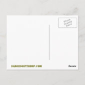 これは私ではなく、傷つけるだろう。 ポストカード (裏面)