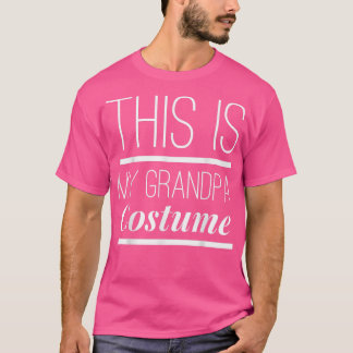これは私のおじいちゃん衣装おかしいハロウィーンパーティーG Tシャツ
