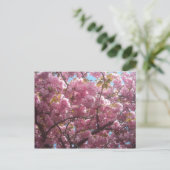 これは私のさくらんぼの花はがき。 ポストカード (スタンド正面)