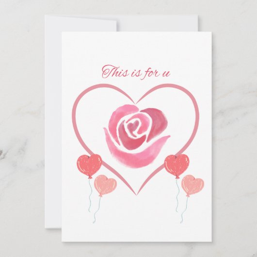 これは私のための美しい招待カード。 招待状 (正面)