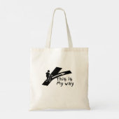 これは私のやり方だ トートバッグ (裏面)