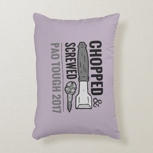 これは私のカムバック- >切り刻まれた及びねじで締められたPAO 2017年です アクセントクッション (正面(垂直))