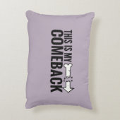 これは私のカムバック- >切り刻まれた及びねじで締められたPAO 2017年です アクセントクッション (裏面(縦))