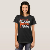 これは私のガラス吹きシャツのガラス吹きガラスBl Tシャツ (正面フル)
