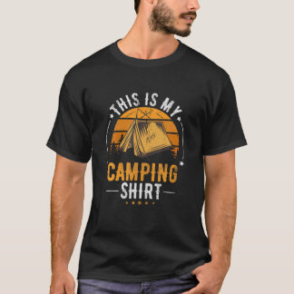 これは私のキャンピングカおもしろいンパーレトロヴィンテージ Tシャツ
