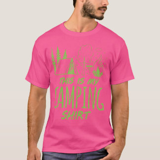 これは私のキャンピングシャツキャンパーギフトシャツだ Tシャツ