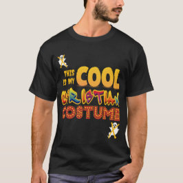 これは私のキリスト教カッコいいの衣装ハロウィーンだ Tシャツ