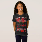 これは私のクリスマスおもしろいサンタ・トナカイ・ユニコーン Tシャツ (正面フル)