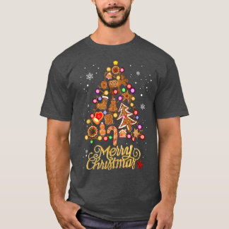 これは私のクリスマスのクッキーベーキングクリスマスツリーHoli Tシャツ