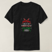 これは私のクリスマスのパジャマシャツバッファロープライド Tシャツ (デザイン正面)