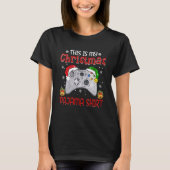 これは私のクリスマスパジャマのビデオゲームの子供たちMens G Tシャツ (正面)