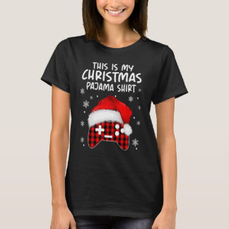 これは私のクリスマスパジャマのビデオゲームクリスマス2 Tシャツ