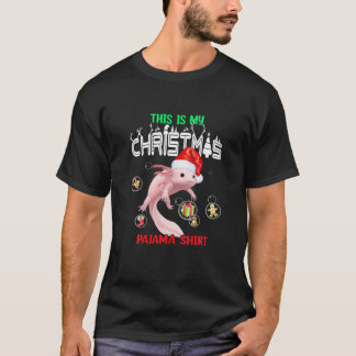 これは私のクリスマスパジャマアクソロテルサンタクロースXMです Tシャツ