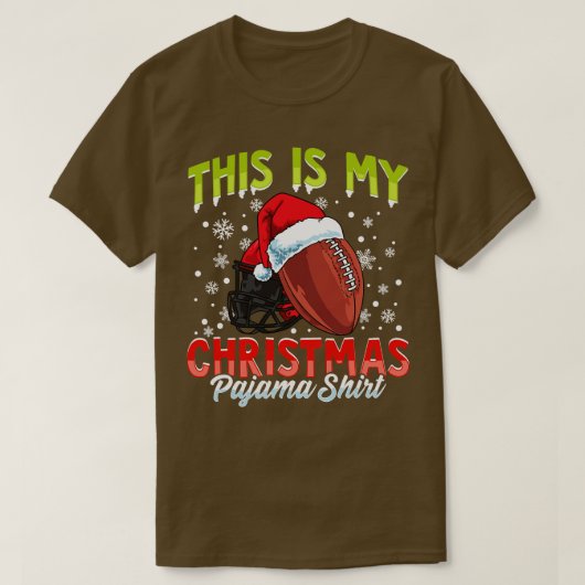 これは私のクリスマスパジャマギフトT Tシャツ (デザイン正面)