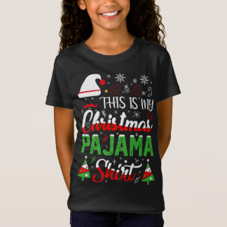 これは私のクリスマスパジャマクリスマス家族 Tシャツ