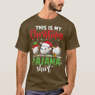 これは私のクリスマスパジャマゴルフトナカイSanta El Tシャツ