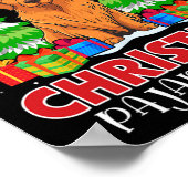 これは私のクリスマスパジャマゴールデンレトリバードッグX ポスター (角)