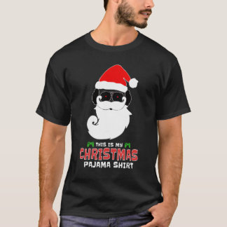 これは私のクリスマスパジャマシャツのクリスマスおもしろいです Tシャツ