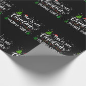これは私のクリスマスパジャマシャツマッチングファミリー ラッピングペーパー (角)