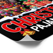 これは私のクリスマスパジャマダシュント愛犬家X ポスター (角)