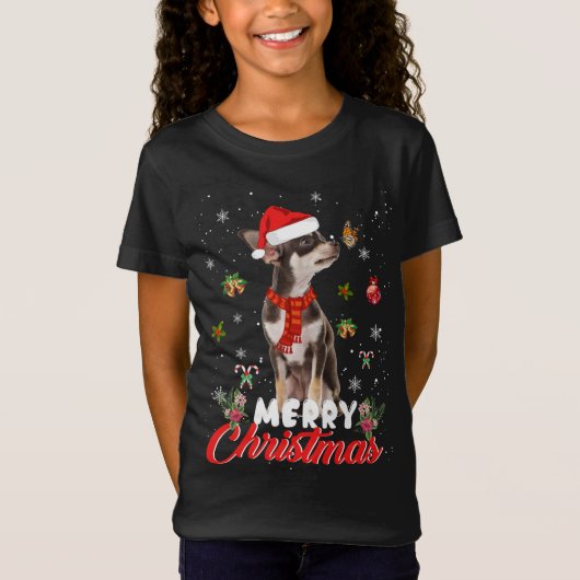 これは私のクリスマスパジャマチワフアキリスメリートだ Tシャツ (正面)