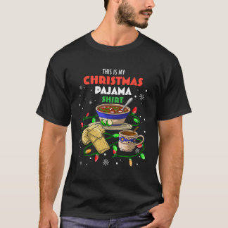 これは私のクリスマスパジャマポゾールタマレスチャンプール Tシャツ