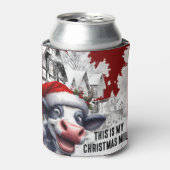 これは私のクリスマスミルクビール 缶クーラー (缶正面)