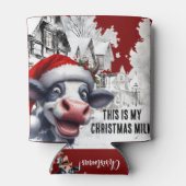 これは私のクリスマスミルクビール 缶クーラー (裏面)