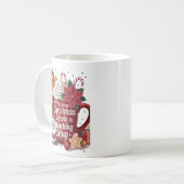 これは私のクリスマスムービーを見るマグカップクリスマス コーヒーマグカップ (正面左)