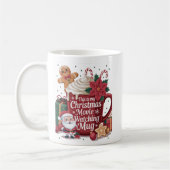 これは私のクリスマスムービーを見るマグカップクリスマス コーヒーマグカップ (左)
