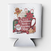 これは私のクリスマスムービーを見るマグカップクリスマス 缶クーラー (正面)