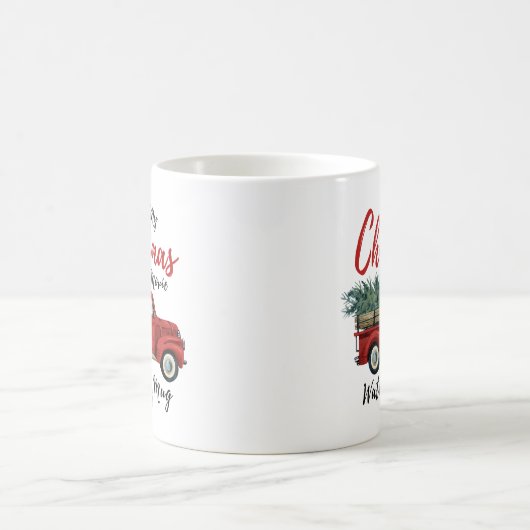 これは私のクリスマスムービーを見るマグカップ コーヒーマグカップ (中央)