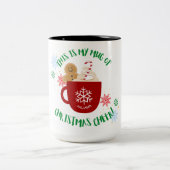 これは私のクリスマス応援 ツートーンマグカップ (中央)