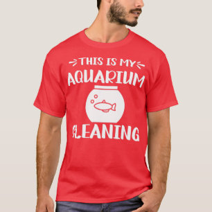 これは私のクリーニング水族館フィッシュ水族館おかしいGif Tシャツ
