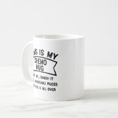 これは私のケモマグカップで私はそれを粉砕する コーヒーマグカップ (正面左)