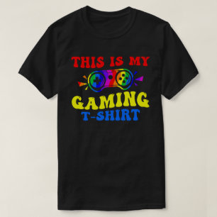 これは私のゲーミングシャツカラフル- おもしろい Gamer Tシャツ