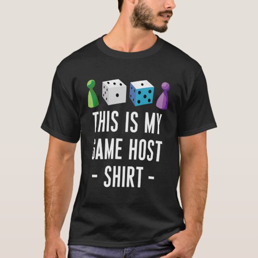 これは私のゲームホストシャツだ Tシャツ (正面)