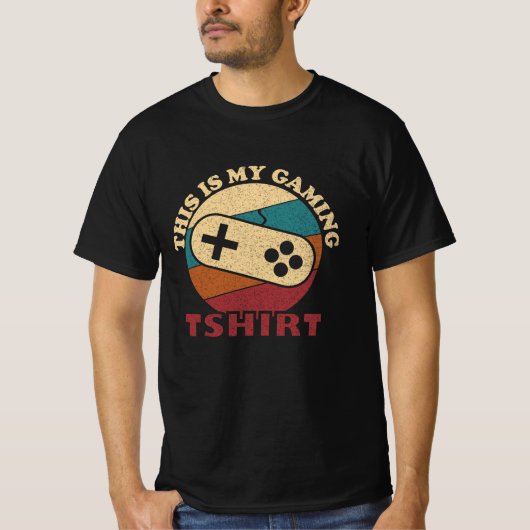 これは私のゲーム用Tシャツのゲーマーおもしろいギフトだ Tシャツ (正面)