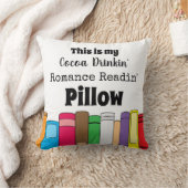 これは私のココア飲み、ロマンス読の クッション (ブランケット)